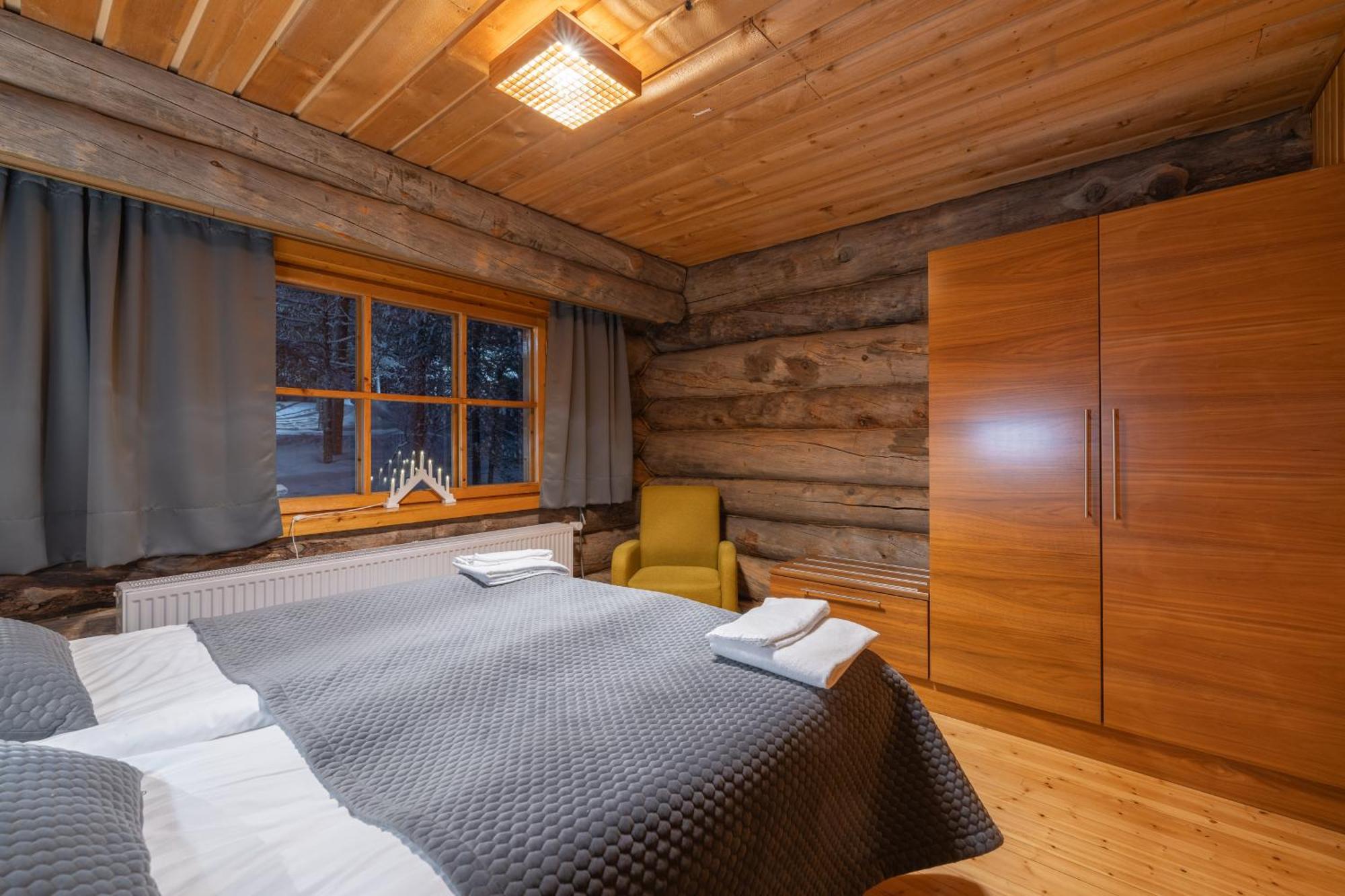 Kuukkeli Log Houses Aurora Resort Saariselka Kültér fotó