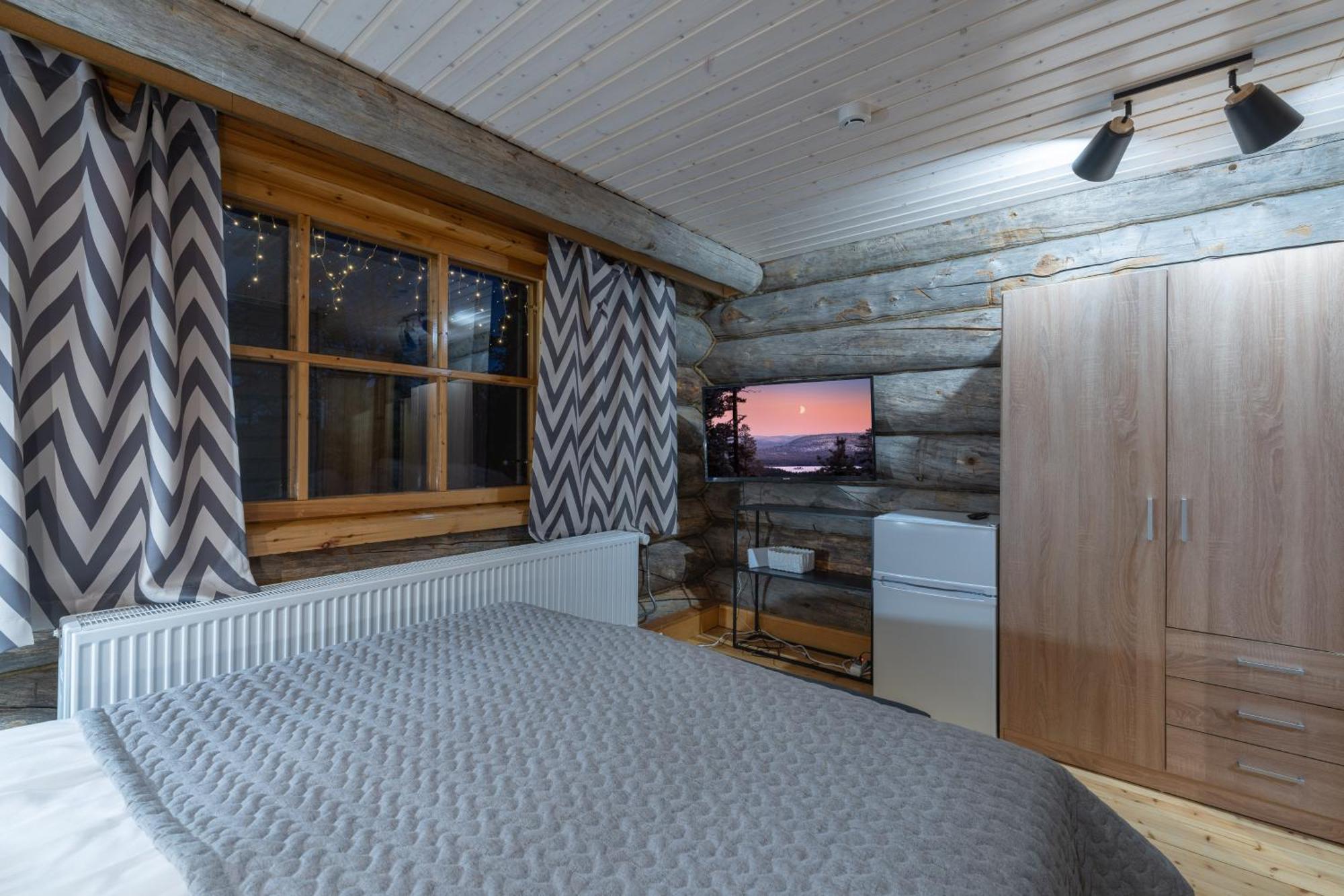 Kuukkeli Log Houses Aurora Resort Saariselka Kültér fotó