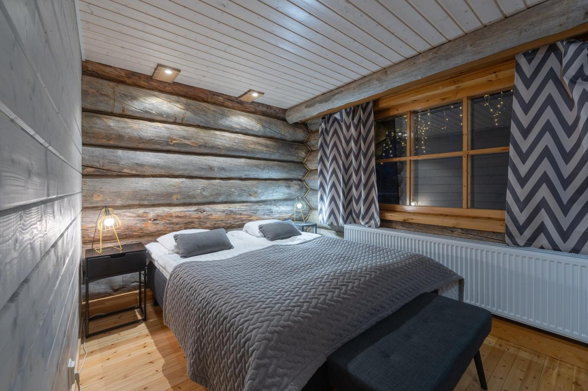 Kuukkeli Log Houses Aurora Resort Saariselka Kültér fotó