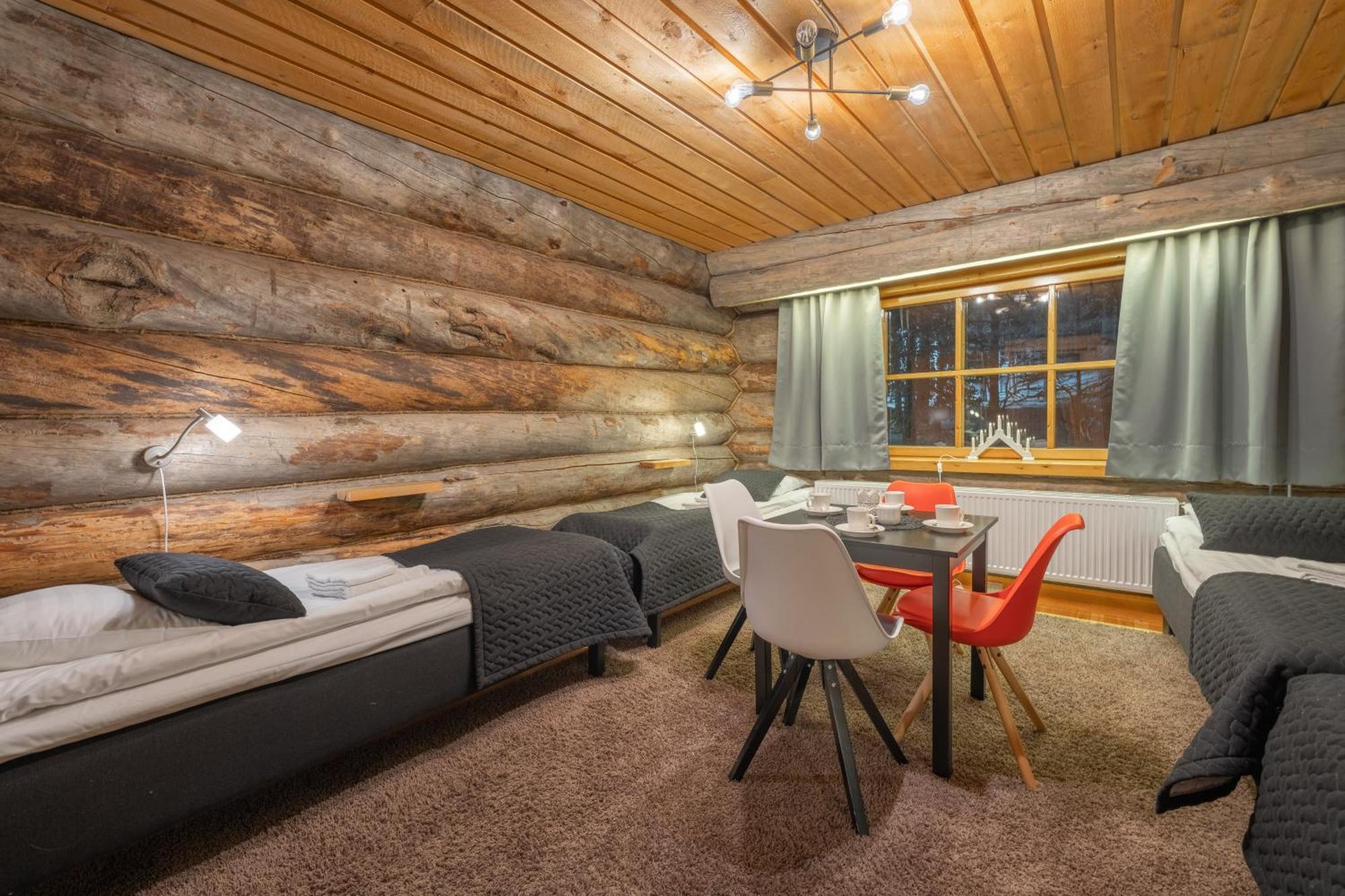 Kuukkeli Log Houses Aurora Resort Saariselka Kültér fotó