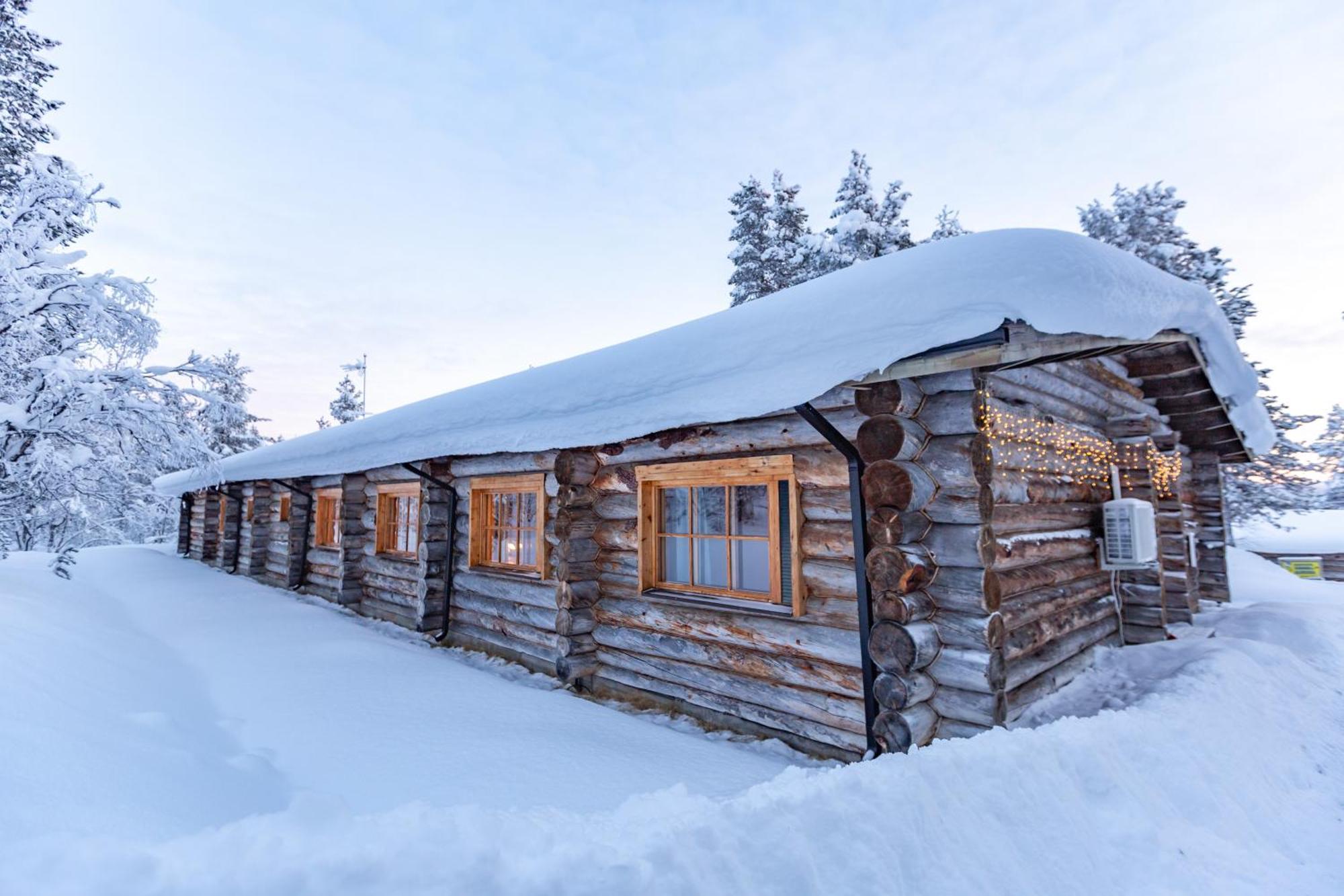 Kuukkeli Log Houses Aurora Resort Saariselka Kültér fotó