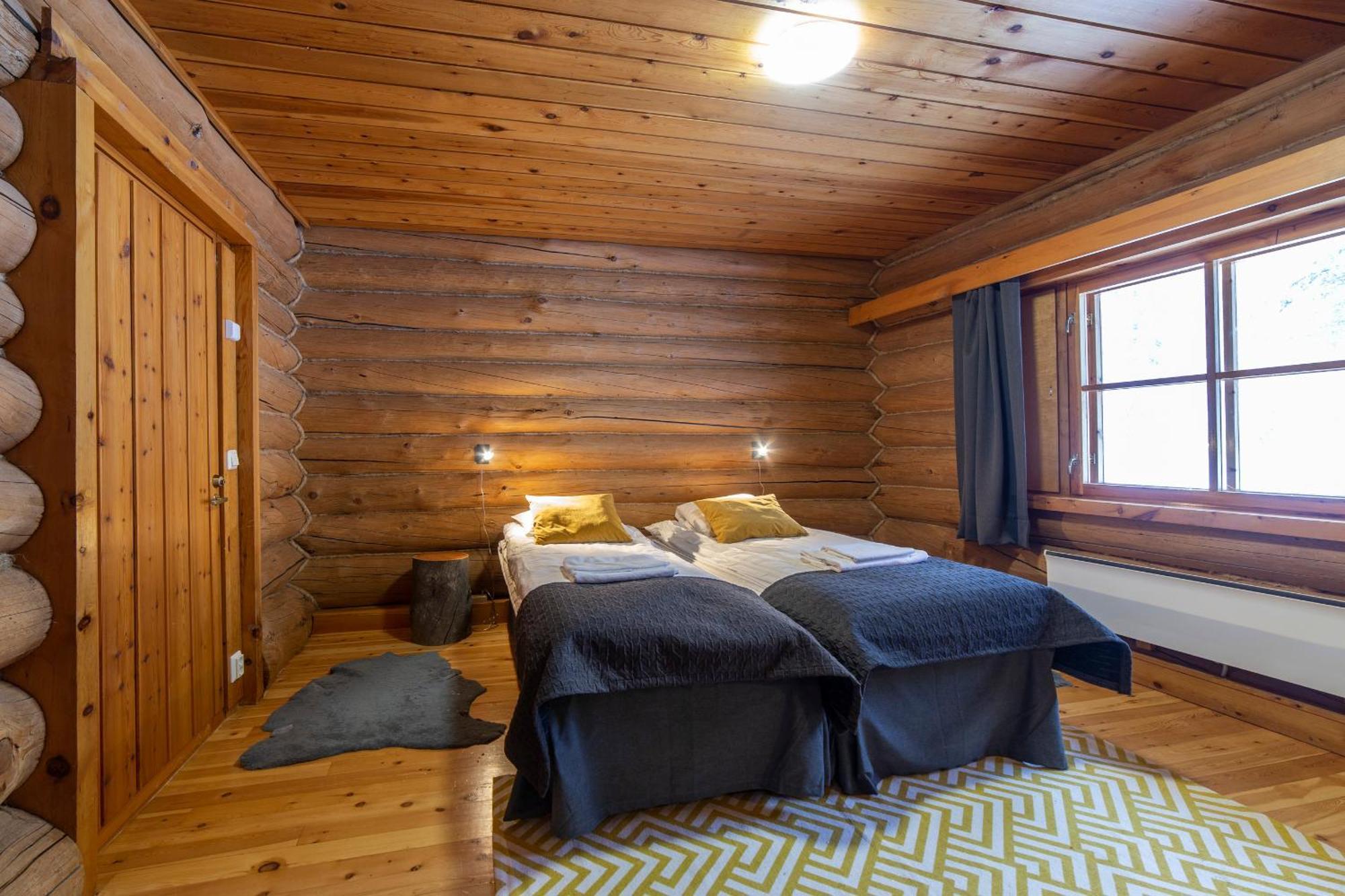 Kuukkeli Log Houses Aurora Resort Saariselka Kültér fotó