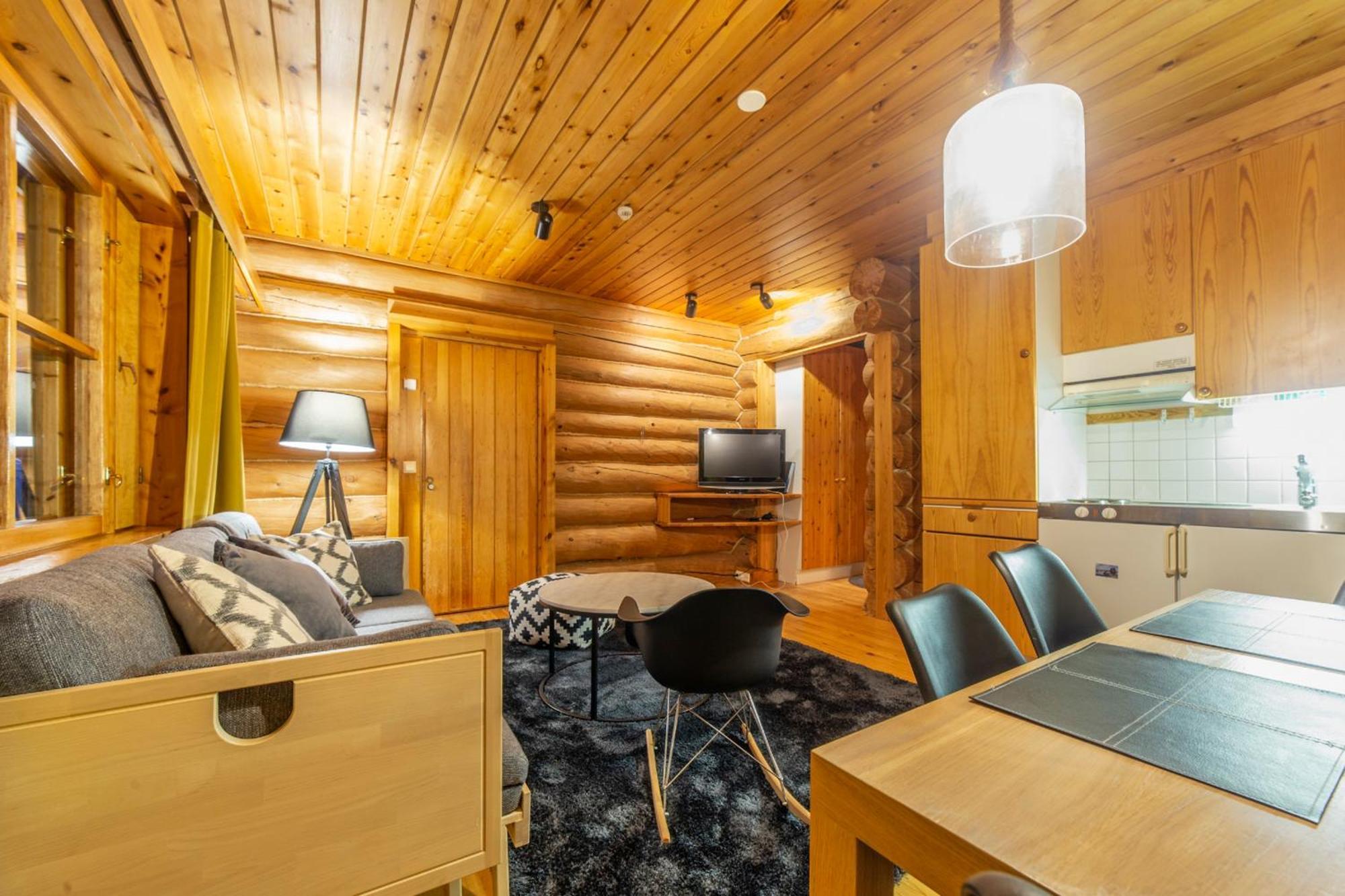 Kuukkeli Log Houses Aurora Resort Saariselka Szoba fotó