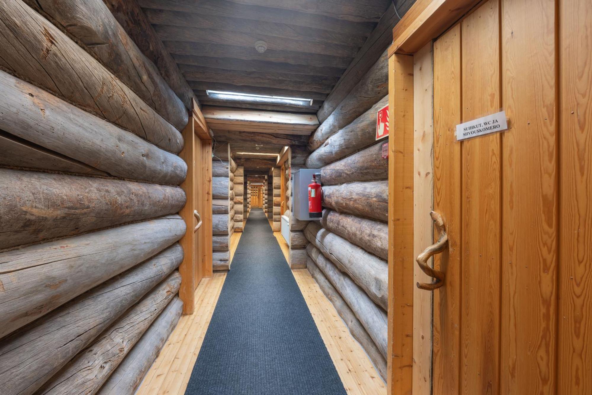 Kuukkeli Log Houses Aurora Resort Saariselka Kültér fotó