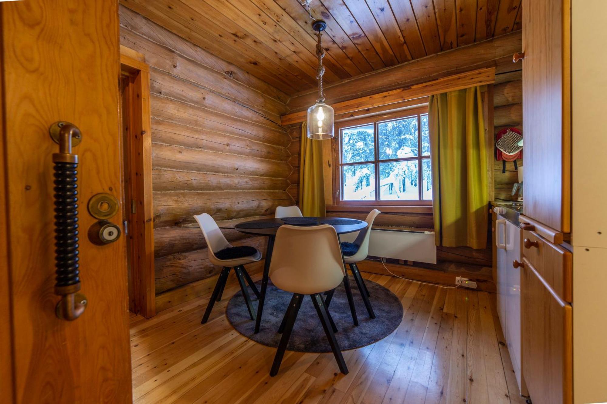 Kuukkeli Log Houses Aurora Resort Saariselka Kültér fotó