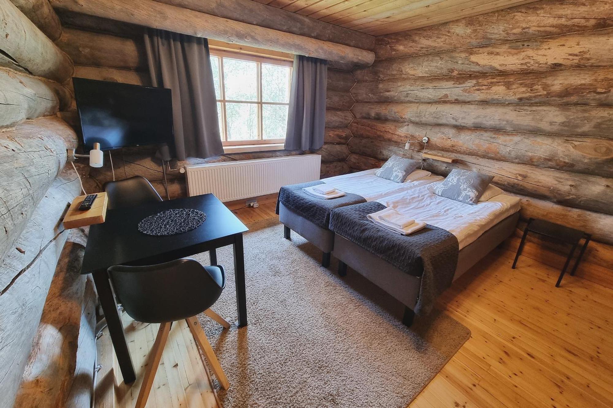 Kuukkeli Log Houses Aurora Resort Saariselka Kültér fotó